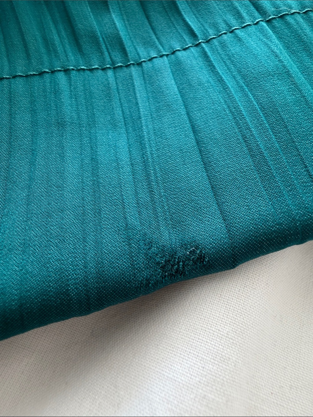 Anthropologie Satin Teal Somerset Maxi Dress - Picture 3 of 4